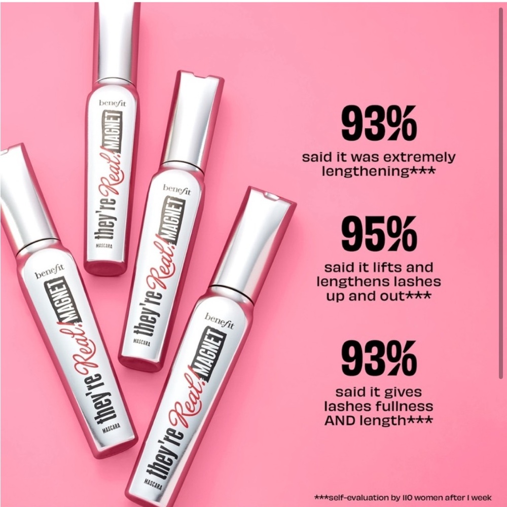 Benefit They’re Real Extreme Lengthening Magnet Mascara Full Size - Picture 2 of 4